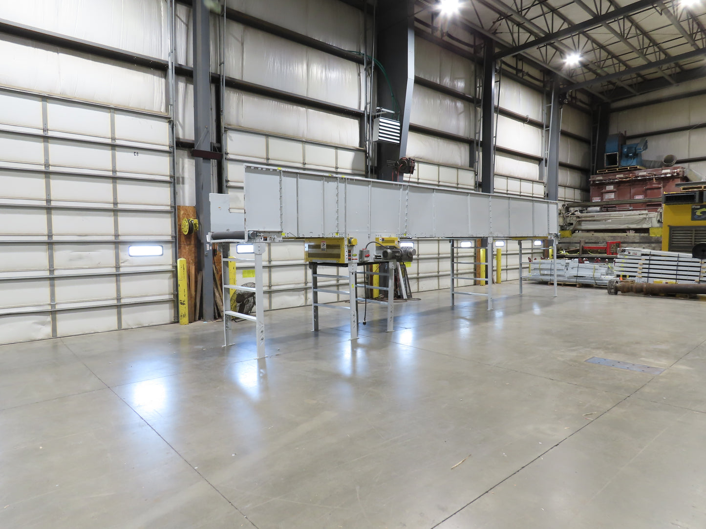 Hytrol BPC 43"x 43' Slider Bed Conveyor 41" Belt 3Hp 3PH Center Drive 60fpm