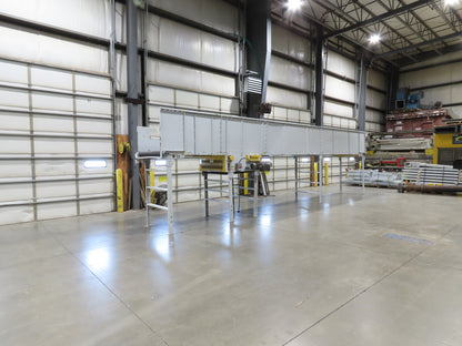 Hytrol BPC 43"x 43' Slider Bed Conveyor 41" Belt 3Hp 3PH Center Drive 60fpm