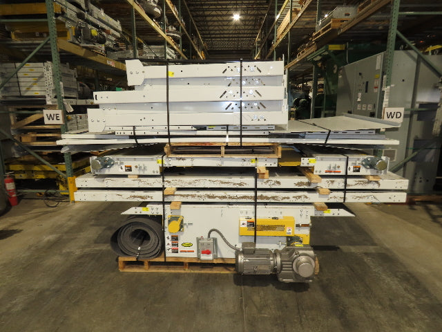 Hytrol BPC 43"x 43' Slider Bed Conveyor 41" Belt 3Hp 3PH Center Drive 60fpm