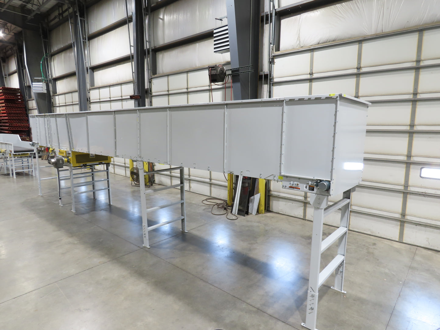 Hytrol BPC 43"x 43' Slider Bed Conveyor 41" Belt 3Hp 3PH Center Drive 60fpm