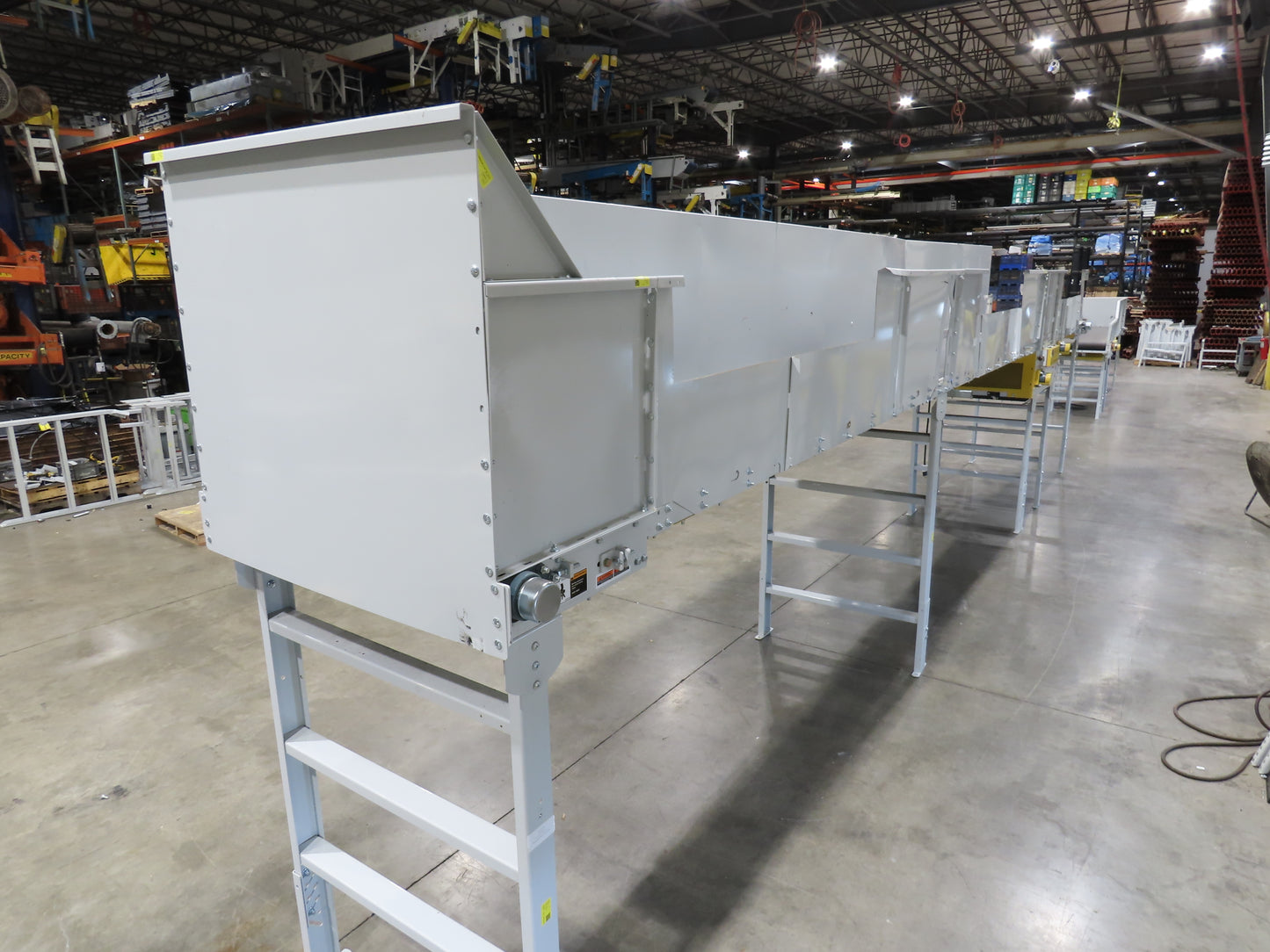 Hytrol BPC 43"x 43' Slider Bed Conveyor 41" Belt 3Hp 3PH Center Drive 60fpm