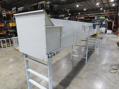 Hytrol BPC 43"x 43' Slider Bed Conveyor 41" Belt 3Hp 3PH Center Drive 60fpm