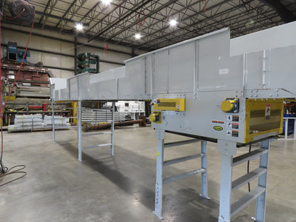 Hytrol BPC 43"x 43' Slider Bed Conveyor 41" Belt 3Hp 3PH Center Drive 60fpm