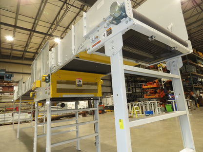 Hytrol BPC 43"x 43' Slider Bed Conveyor 41" Belt 3Hp 3PH Center Drive 60fpm