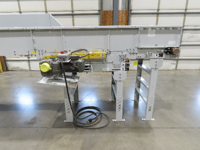 Hytrol HSS 31"x 16' Slider Bed Conveyor 30" Belt 2Hp 3PH Center Drive 114fpm