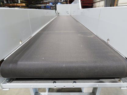Hytrol HSS 31"x 16' Slider Bed Conveyor 30" Belt 2Hp 3PH Center Drive 114fpm