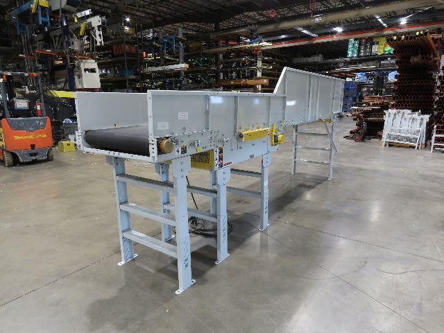 Hytrol HSS 31"x 16' Slider Bed Conveyor 30" Belt 2Hp 3PH Center Drive 114fpm