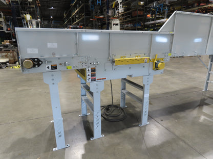 Hytrol HSS 31"x 16' Slider Bed Conveyor 30" Belt 2Hp 3PH Center Drive 114fpm