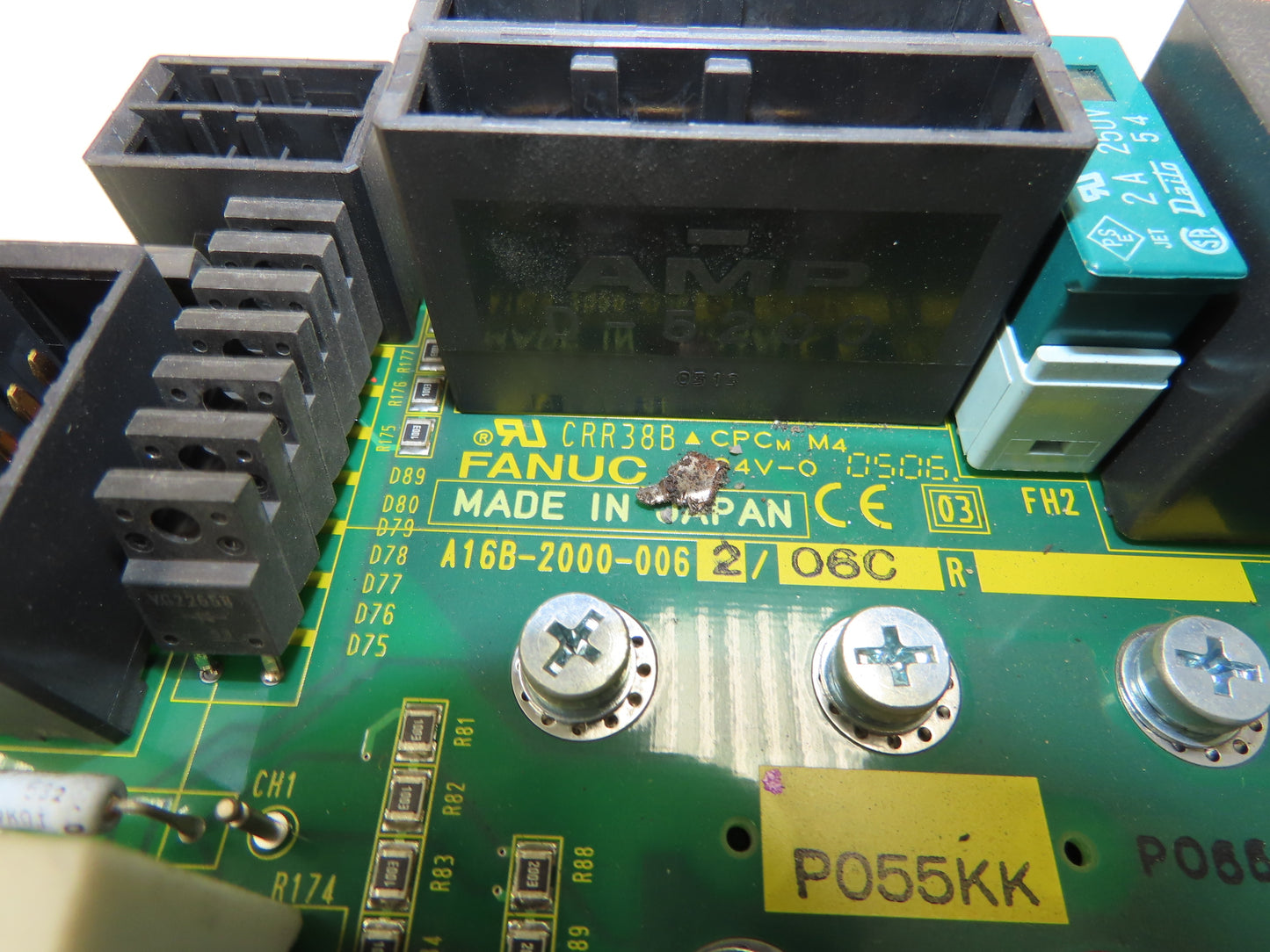 Fanuc A16B-2000-0062/06C AC Servo Drive Amplifier Circuit Board Broken Rectifier
