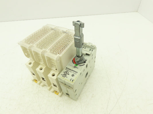 Socomec Fuserbloc J30A Through Door Fusible Disconnect Switch