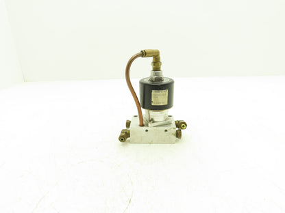 Versa E7SM-8012-66-120V60 Pneumatic Air Valve 2-Inlet 3-Way 2-Position NO 150psi