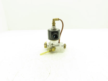 Versa E7SM-8012-66-120V60 Pneumatic Air Valve 2-Inlet 3-Way 2-Position NO 150psi