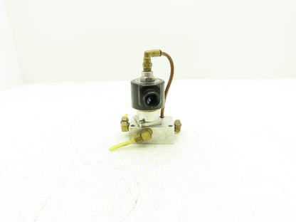 Versa E7SM-8012-66-120V60 Pneumatic Air Valve 2-Inlet 3-Way 2-Position NO 150psi