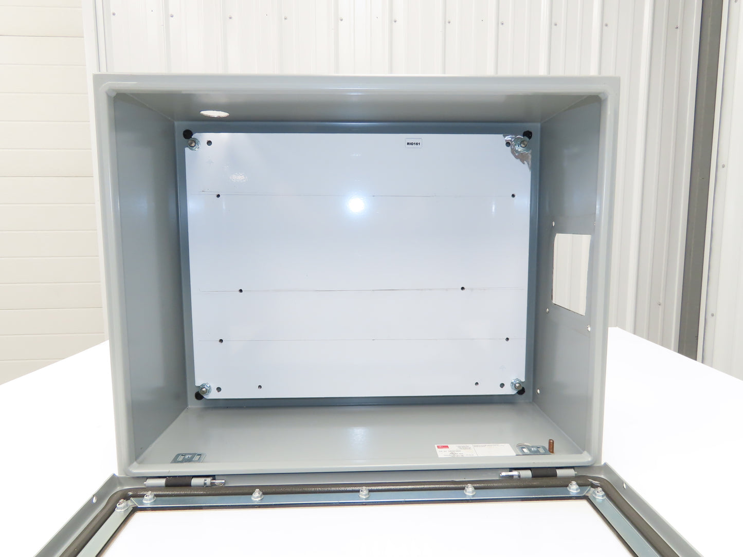 nVent Hoffman CSD20168W Electrical Window-Door Enclosure 20"x16"x8"