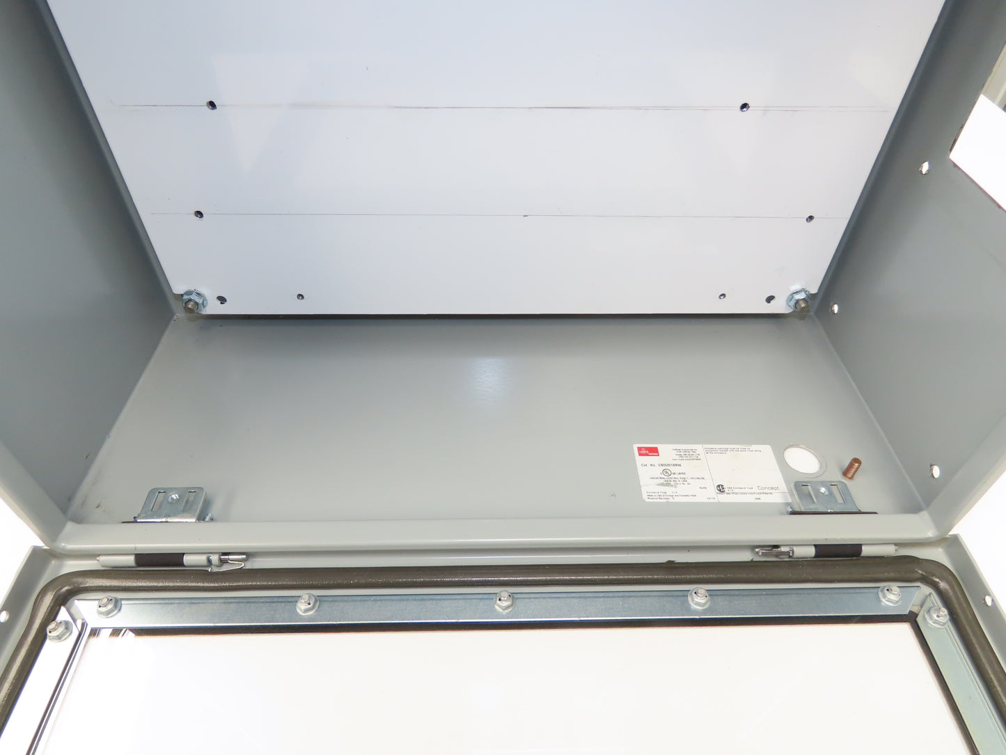 nVent Hoffman CSD20168W Electrical Window-Door Enclosure 20"x16"x8"