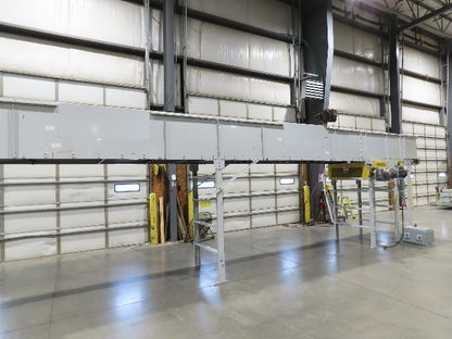 Hytrol BPC 43"x 58' Slider Bed Conveyor 41" Belt 7.5Hp 3PH Center Drive 170fpm