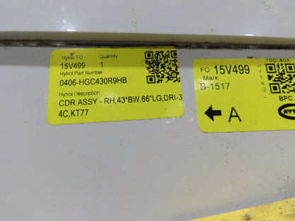 Hytrol BPC 43"x 58' Slider Bed Conveyor 41" Belt 7.5Hp 3PH Center Drive 170fpm