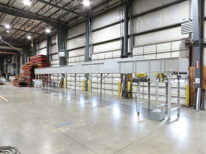 Hytrol BPC 43"x 58' Slider Bed Conveyor 41" Belt 7.5Hp 3PH Center Drive 170fpm