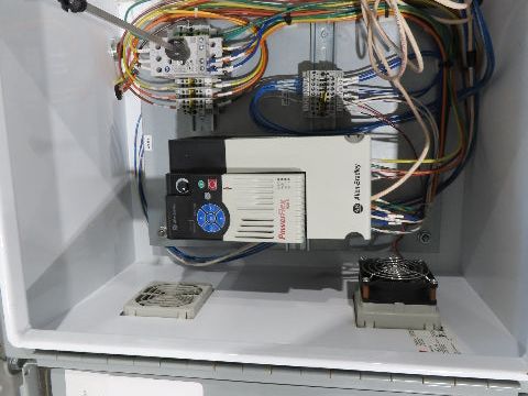 Hytrol BPC 43"x 58' Slider Bed Conveyor 41" Belt 7.5Hp 3PH Center Drive 170fpm