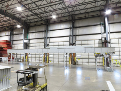 Hytrol BPC 43"x 58' Slider Bed Conveyor 41" Belt 7.5Hp 3PH Center Drive 170fpm