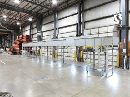 Hytrol BPC 43"x 58' Slider Bed Conveyor 41" Belt 7.5Hp 3PH Center Drive 170fpm