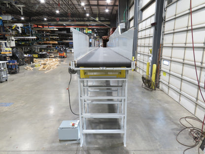 Hytrol BPC 43"x 58' Slider Bed Conveyor 41" Belt 7.5Hp 3PH Center Drive 170fpm