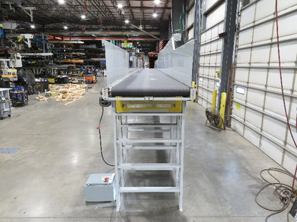 Hytrol BPC 43"x 58' Slider Bed Conveyor 41" Belt 7.5Hp 3PH Center Drive 170fpm