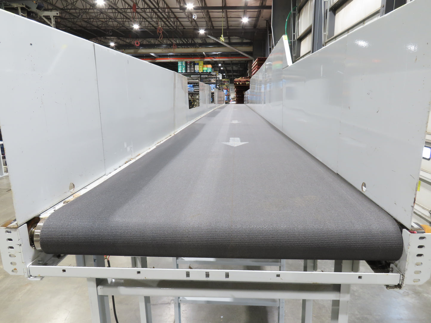 Hytrol BPC 43"x 58' Slider Bed Conveyor 41" Belt 7.5Hp 3PH Center Drive 170fpm