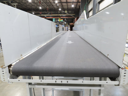 Hytrol BPC 43"x 58' Slider Bed Conveyor 41" Belt 7.5Hp 3PH Center Drive 170fpm