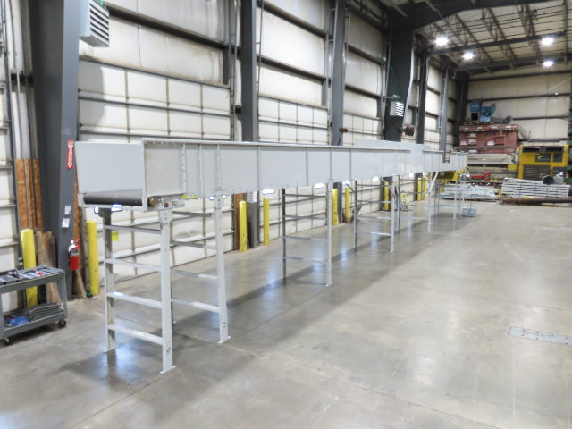 Hytrol BPC 43"x 58' Slider Bed Conveyor 41" Belt 7.5Hp 3PH Center Drive 170fpm