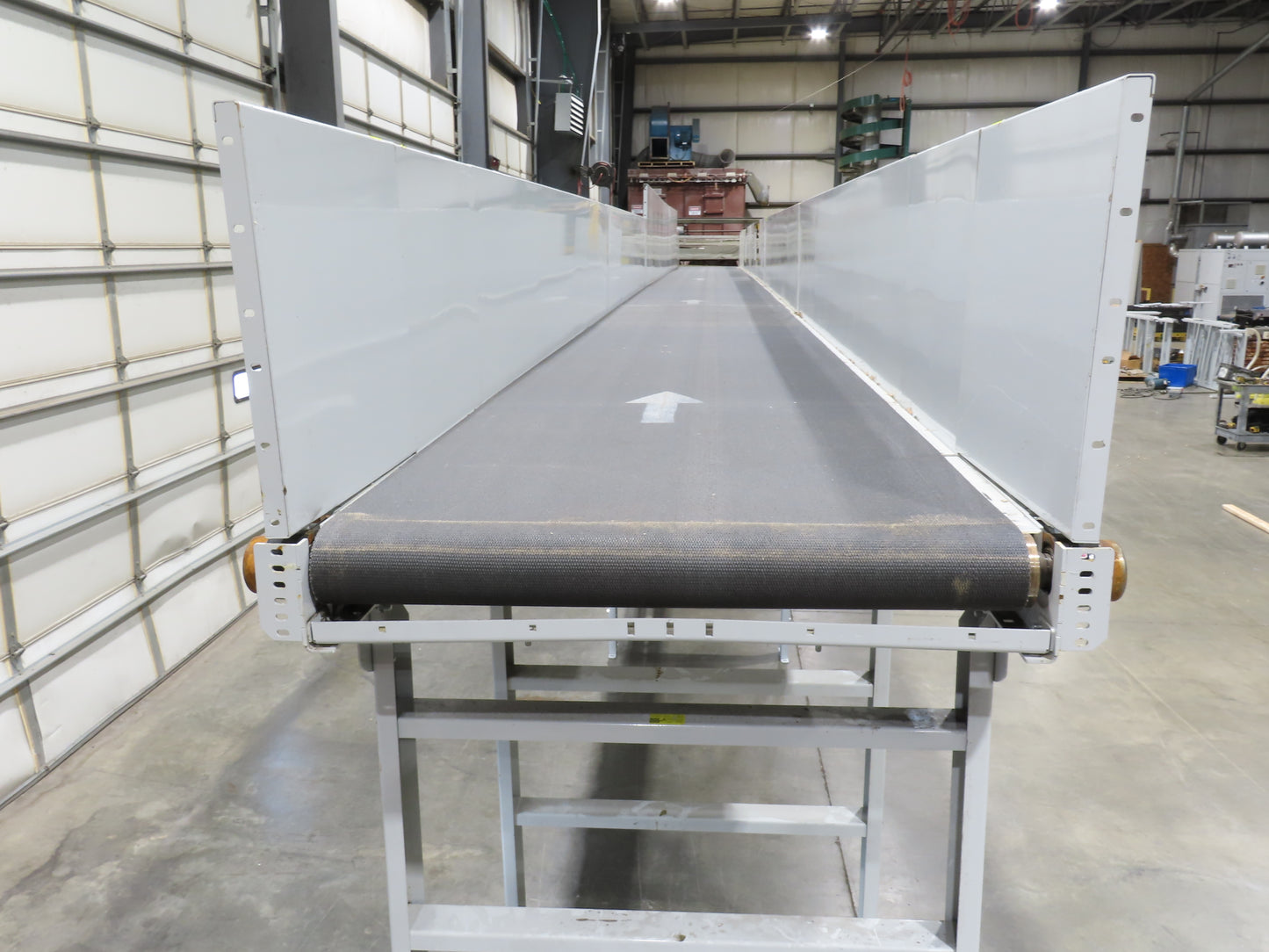 Hytrol BPC 43"x 58' Slider Bed Conveyor 41" Belt 7.5Hp 3PH Center Drive 170fpm