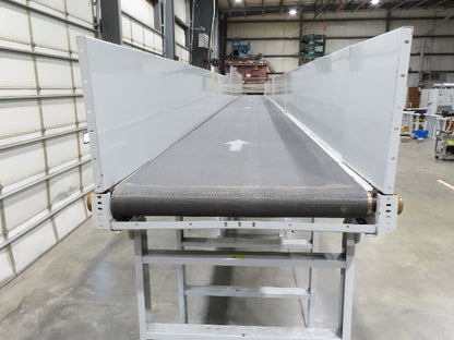 Hytrol BPC 43"x 58' Slider Bed Conveyor 41" Belt 7.5Hp 3PH Center Drive 170fpm