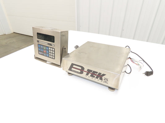 MODEL 560 B-Tek BT-1212-10-CS-SP Scale with GSE Digital Readout 10 Lbs Capacity