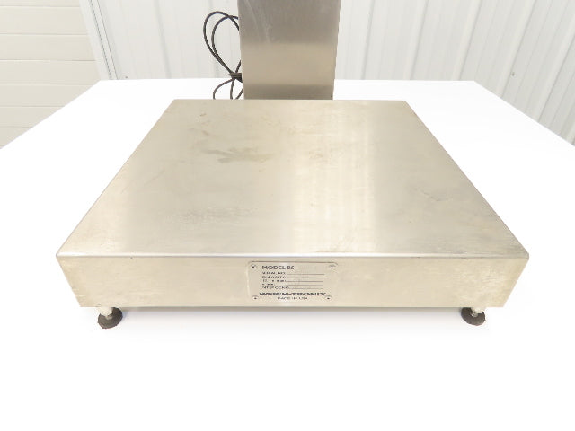 Weigh-Tronix WI-150 Scale With Digital Readout & Battery XP Haz Loc Read Descr