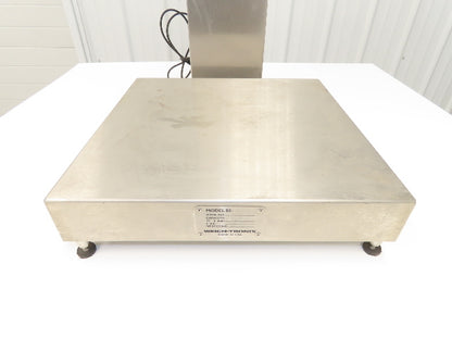 Weigh-Tronix WI-150 Scale With Digital Readout & Battery XP Haz Loc Read Descr