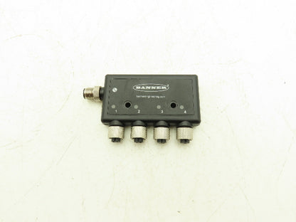 Banner R90C-4B21-KQ  IO-Link Hub Converter 4-port Discrete 4-pin M12