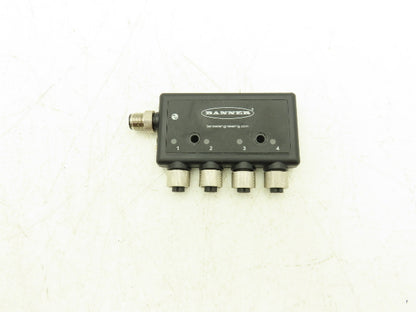 Banner R90C-4B21-KQ  IO-Link Hub Converter 4-port Discrete 4-pin M12