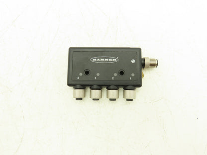 Banner R90C-4B21-KQ  IO-Link Hub Converter 4-port Discrete 4-pin M12