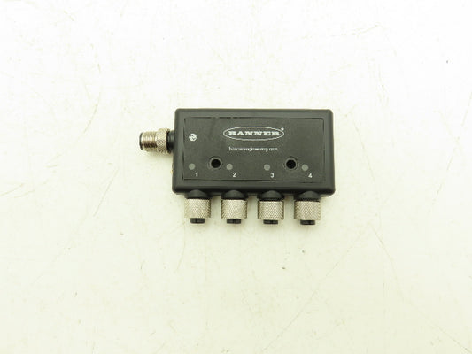 Banner R90C-4B21-KQ  IO-Link Hub Converter 4-port Discrete 4-pin M12