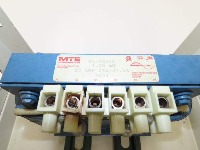 MTE RL-02512 Line Load Reactor 25 Amp