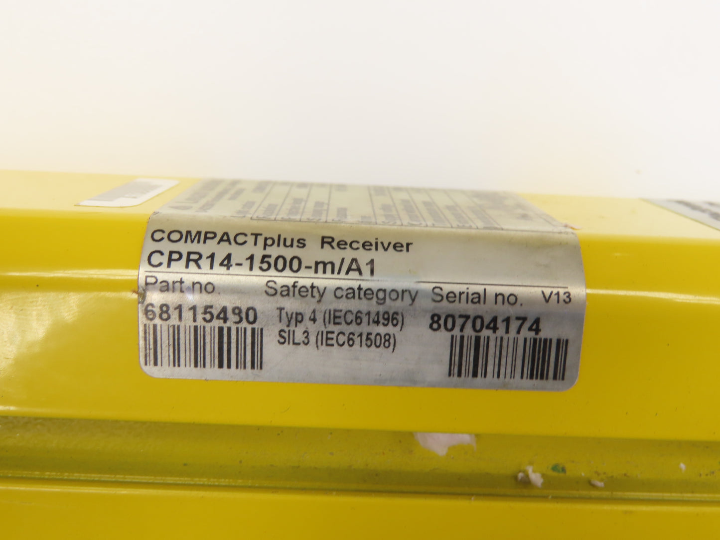 Leuze Safety Light Curtain Transmitter Receiver Set Damaged Read Description
