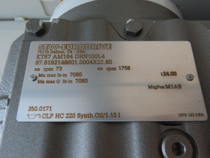 Hytrol HSSHD 43"x 47' 6" Incline Belt Conveyor 5Hp 3PH Center Drive 180fpm 102"H