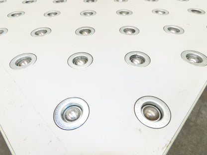 Omtec 48x48" Pneumatic Pop-Up Ball Transfer Conveyor Table 1" Roller Ball 50 PSI