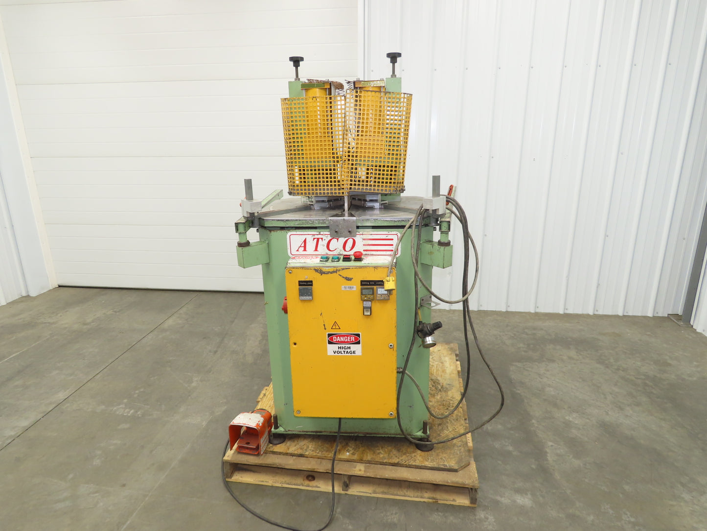 Hollinger KPSM-E-I-X Single Head Plastic Welding Machine Window Welder 10-180°