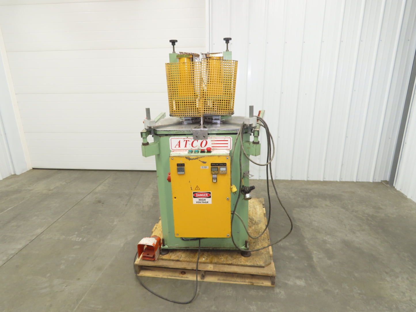 Hollinger KPSM-E-I-X Single Head Plastic Welding Machine Window Welder 10-180°