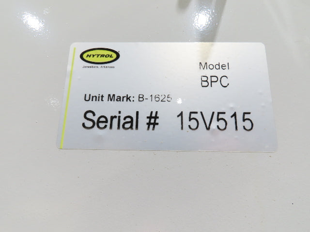 Hytrol BPC 43"x 35' Slider Bed Conveyor 41" Belt 5Hp 3PH Center Drive 180fpm