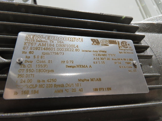 Hytrol BPC 43"x 35' Slider Bed Conveyor 41" Belt 5Hp 3PH Center Drive 180fpm