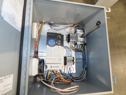 Hytrol BPC 43"x 35' Slider Bed Conveyor 41" Belt 5Hp 3PH Center Drive 180fpm