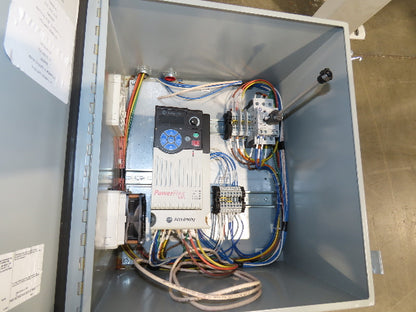 Hytrol BPC 43"x 35' Slider Bed Conveyor 41" Belt 5Hp 3PH Center Drive 180fpm