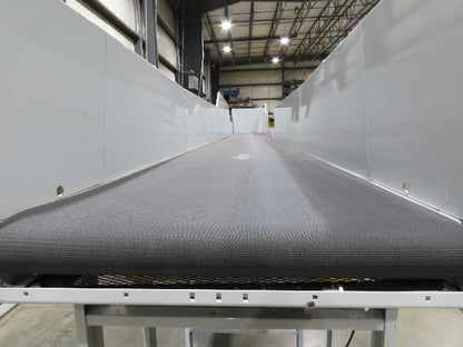 Hytrol BPC 43"x 35' Slider Bed Conveyor 41" Belt 5Hp 3PH Center Drive 180fpm